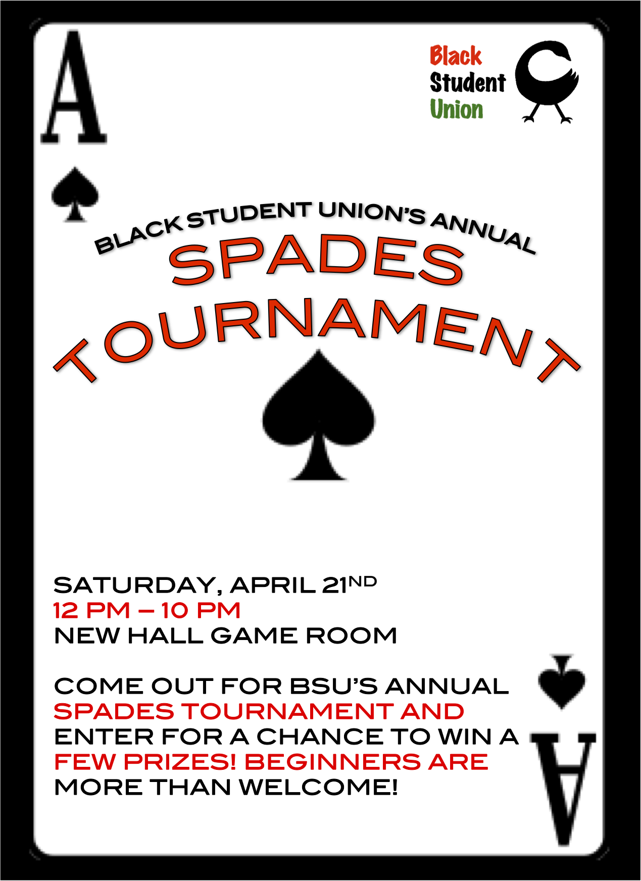 BSU Spades Tournament